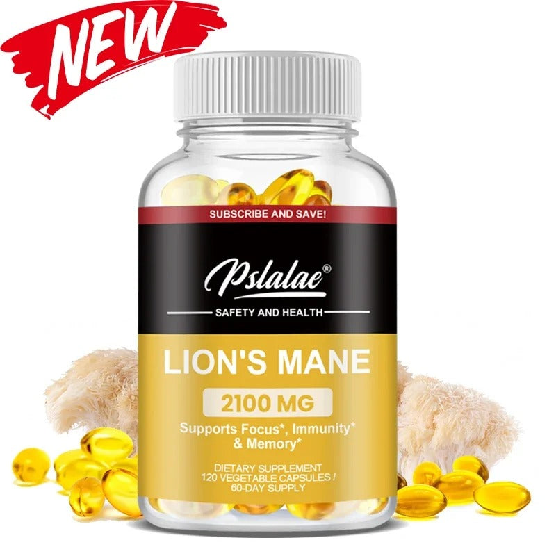 Lion's Mane Mushroom Capsules - Verdant Bros