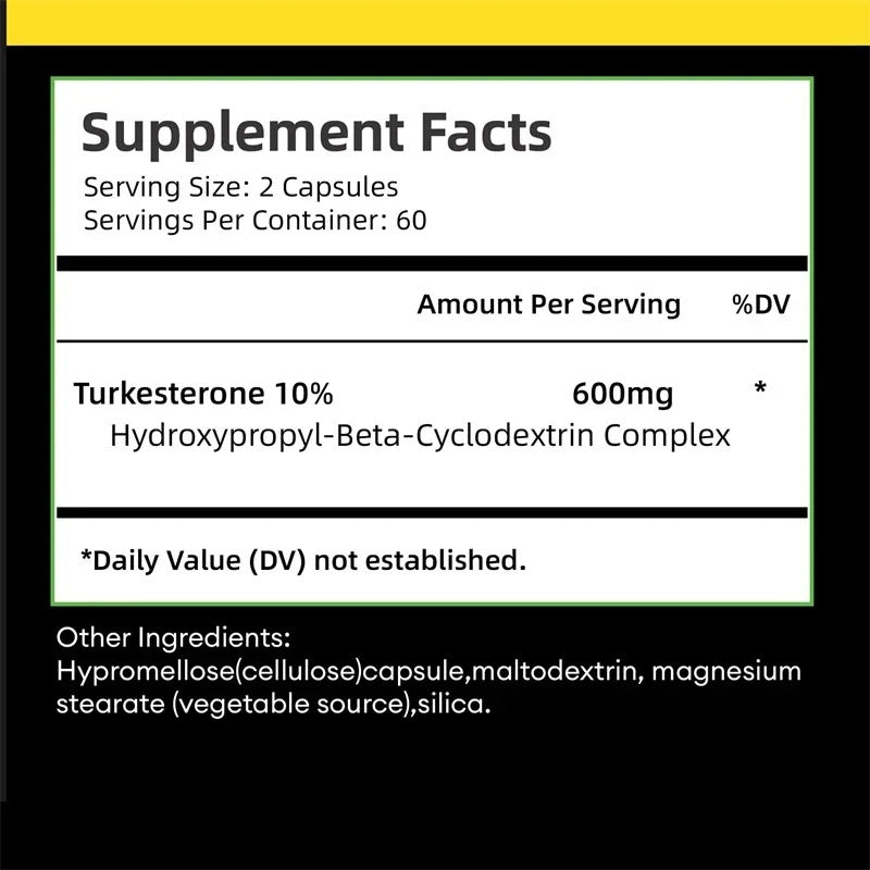 Turkesterone Capsules - Verdant Bros