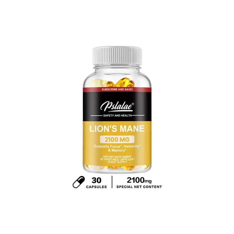 Lion's Mane Mushroom Capsules - Verdant Bros