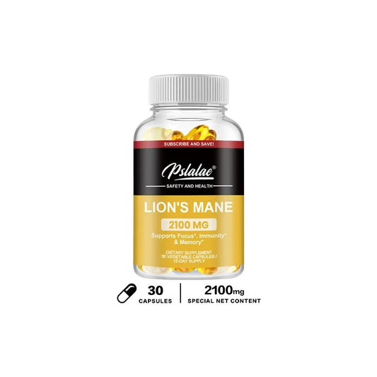Lion's Mane Mushroom Capsules - Verdant Bros