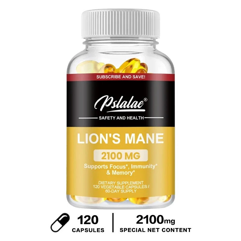 Lion's Mane Mushroom Capsules - Verdant Bros